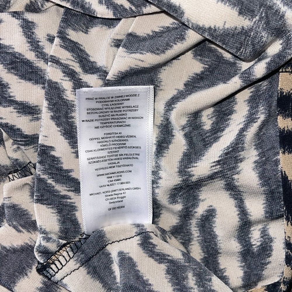Michael Kors tiger stripe top - Picture 4 of 4